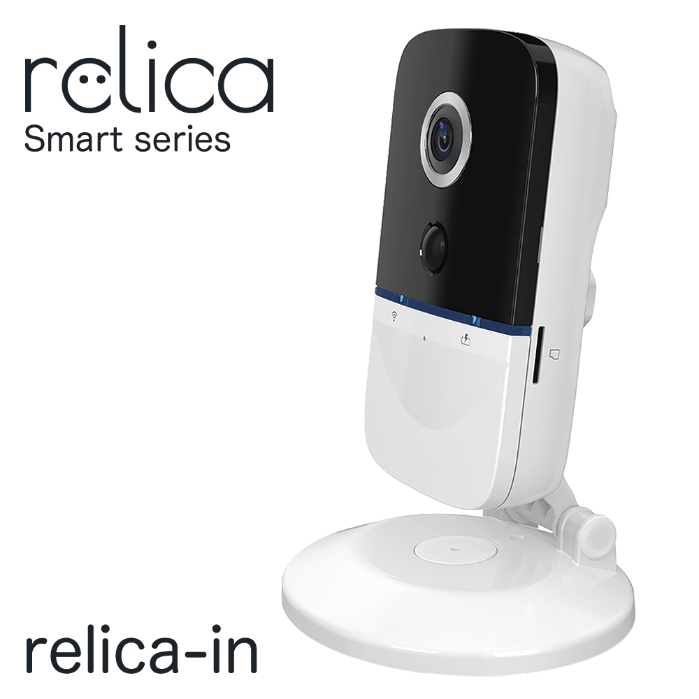 モバイルスマートカメラ relica-in（リリカ・イン）/ RLC037C - relica by sree | セキュリティ機器開発「リリカ」